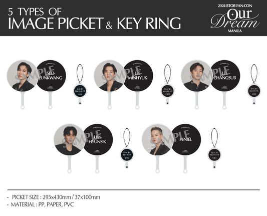Image Picket and Key Ring