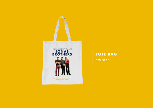 Jonas Brothers 2024 Manila Tote Bag